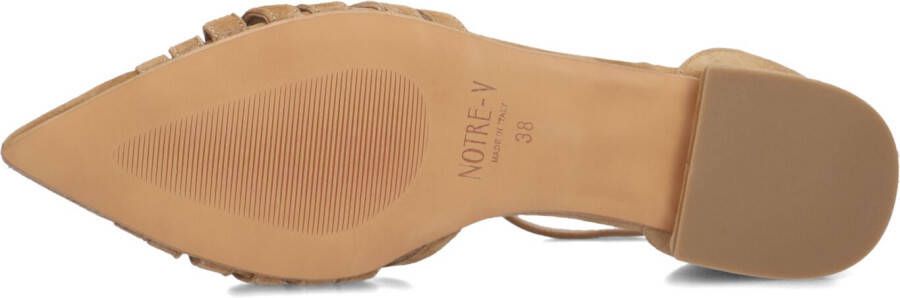 NOTRE-V Bruine Sandalen 12264