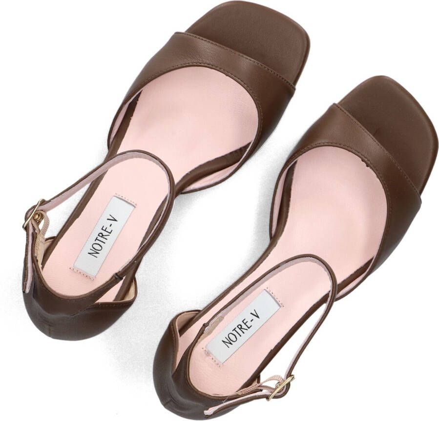 NOTRE-V Bruine Sandalen 2655s