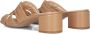 Notre-V 42252 g Sandalen Dames Camel - Thumbnail 4