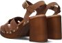 Bruin Tinten 8509 Sandalen Dames Bruin - Thumbnail 3