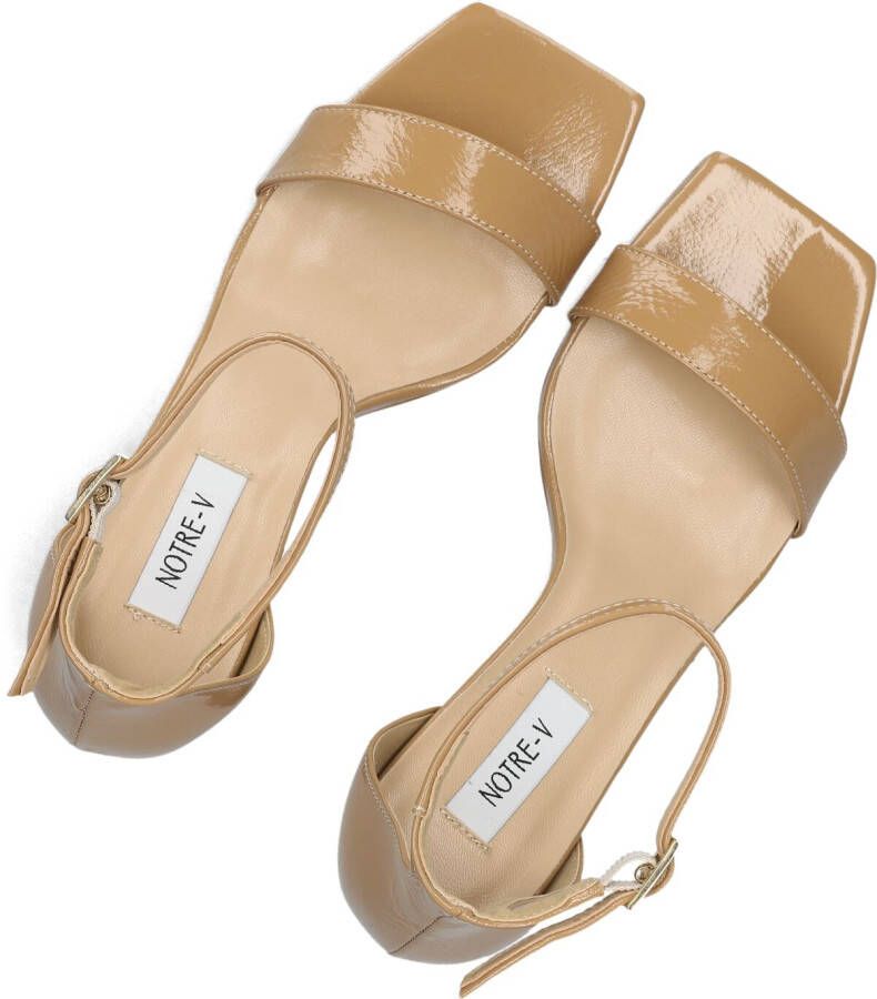 NOTRE-V Bruine Sandalen 86605