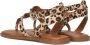 Bruin Tinten 981021 Sandalen Dames Bruin - Thumbnail 3