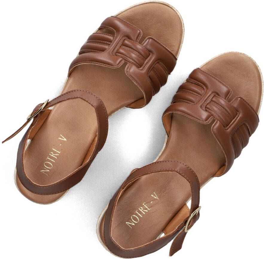 NOTRE-V Bruine Sandalen As-2000