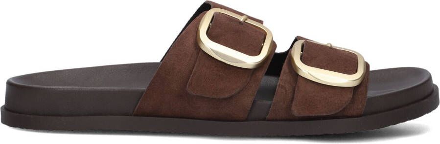 NOTRE-V Bruine Slippers 227066