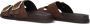 Notre-V 227066 Slippers Dames Bruin - Thumbnail 4