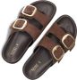 Notre-V 227066 Slippers Dames Bruin - Thumbnail 6