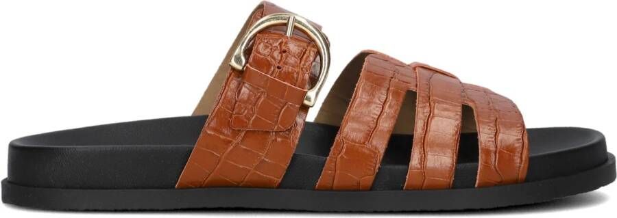 NOTRE-V Bruine Slippers 227105