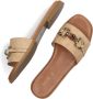 Bruin Tinten 22722 Slippers Dames Bruin - Thumbnail 5