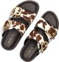 Notre-V 227329 Slippers Dames Bruin - Thumbnail 6