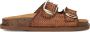 Notre-V As-14231 Slippers Dames Cognac - Thumbnail 3