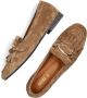 Notre-V 5648 Loafers Instappers Dames Camel - Thumbnail 6