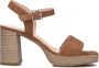 Notre-V 51303 Sandalen Dames Camel - Thumbnail 2