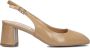 Notre-V 3713 Slingbacks Dames Camel - Thumbnail 3