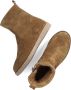 Bruin Tinten 2204-02 Enkellaarsjes Enkelboots met rits Dames Cognac - Thumbnail 4