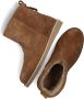 Notre-V 2204-03 1 Enkellaarsjes Enkelboots Dames Cognac - Thumbnail 5