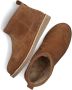 Notre-V 2204-03 Enkellaarsjes Enkelboots Dames Cognac - Thumbnail 5