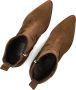 Notre-V 3221 Enkellaarsjes Enkelboots met rits Dames Cognac - Thumbnail 7