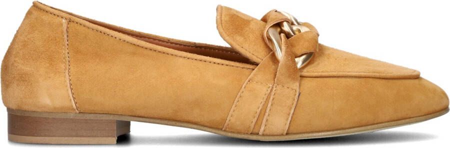 Metallica Bruin Tinten 06-27 Loafers Instappers Dames Cognac - Foto 2