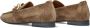 Notre-v Bruine Suède Mocassins met Gouden Details Brown Dames - Thumbnail 5