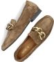 Notre-V 6114 Mocassins Instappers Dames Cognac - Thumbnail 6