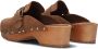 Notre-V 8504 Clogs Dames Cognac - Thumbnail 3