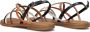 Notre-V 22637 Sandalen Dames Cognac - Thumbnail 4