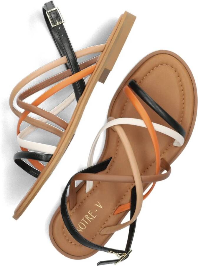 NOTRE-V Bruine Sandalen 22637