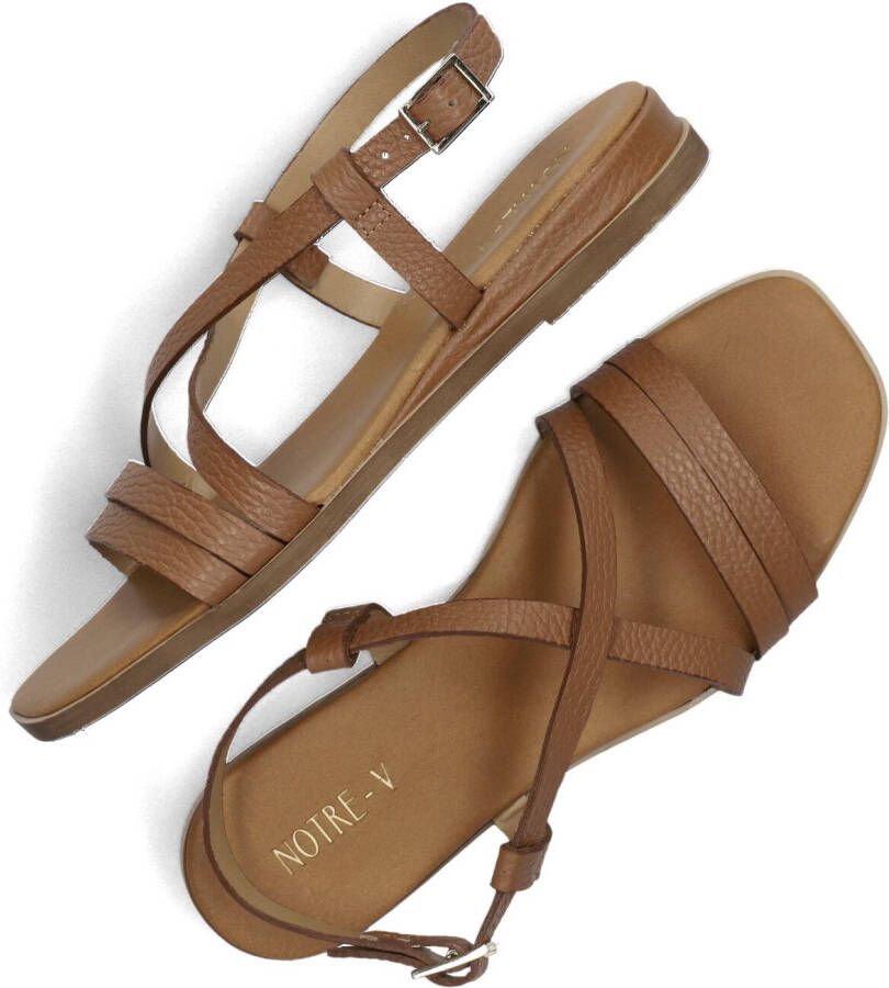 NOTRE-V Bruine Sandalen 23161