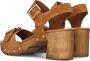 Bruin Tinten 7915 Sandalen Dames Cognac - Thumbnail 3