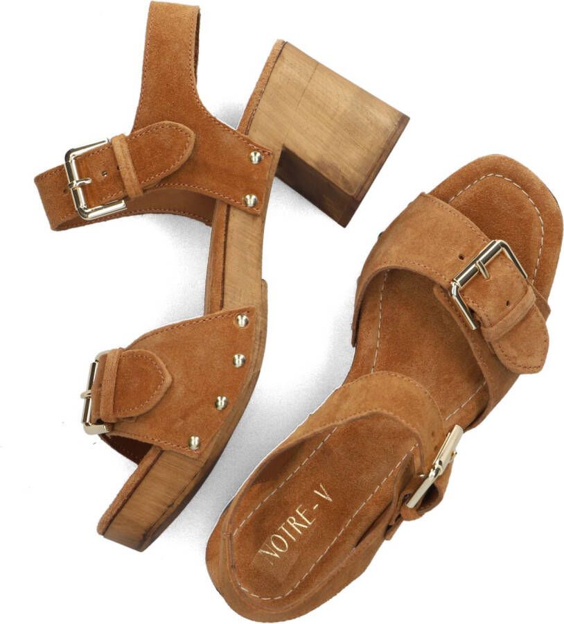 NOTRE-V Cognac Sandalen 7915