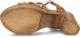 Notre-v Elegante Sandalen met Blokhak Brown Dames - Thumbnail 4