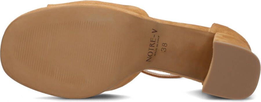 Notre-V Cognac Sandalen 99924