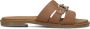 Notre-V 22718 Slippers Dames Cognac - Thumbnail 3