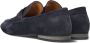 Notre-V Chain Detail 30056-03 Loafers Instappers Dames Donkerblauw - Thumbnail 3