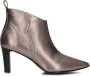 Notre-V 38238 Enkellaarsjes Enkelboots met rits Dames Goud - Thumbnail 2