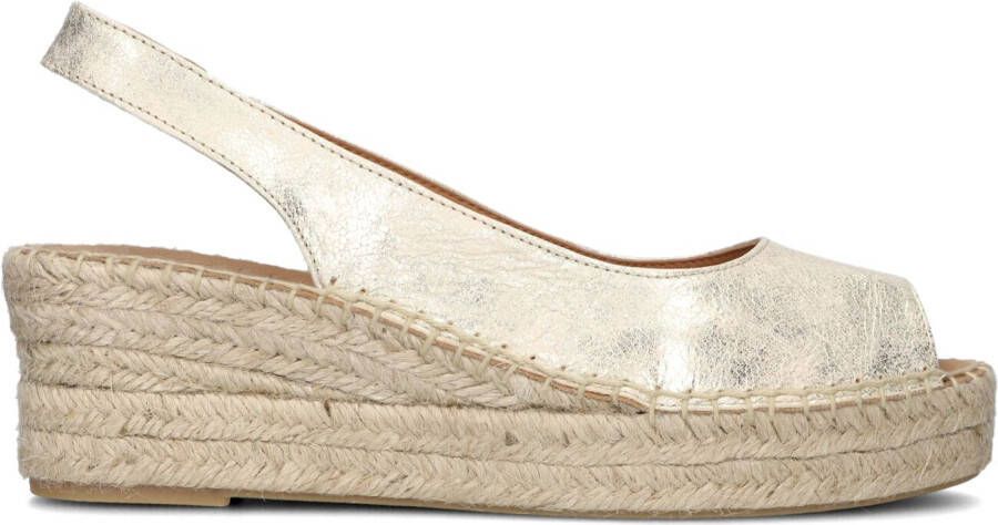 Notre-V Gouden Espadrilles Beli23