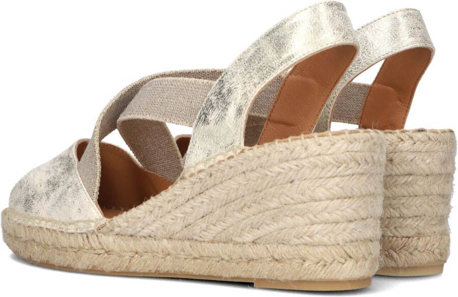 NOTRE-V Gouden Espadrilles Ciara23.1