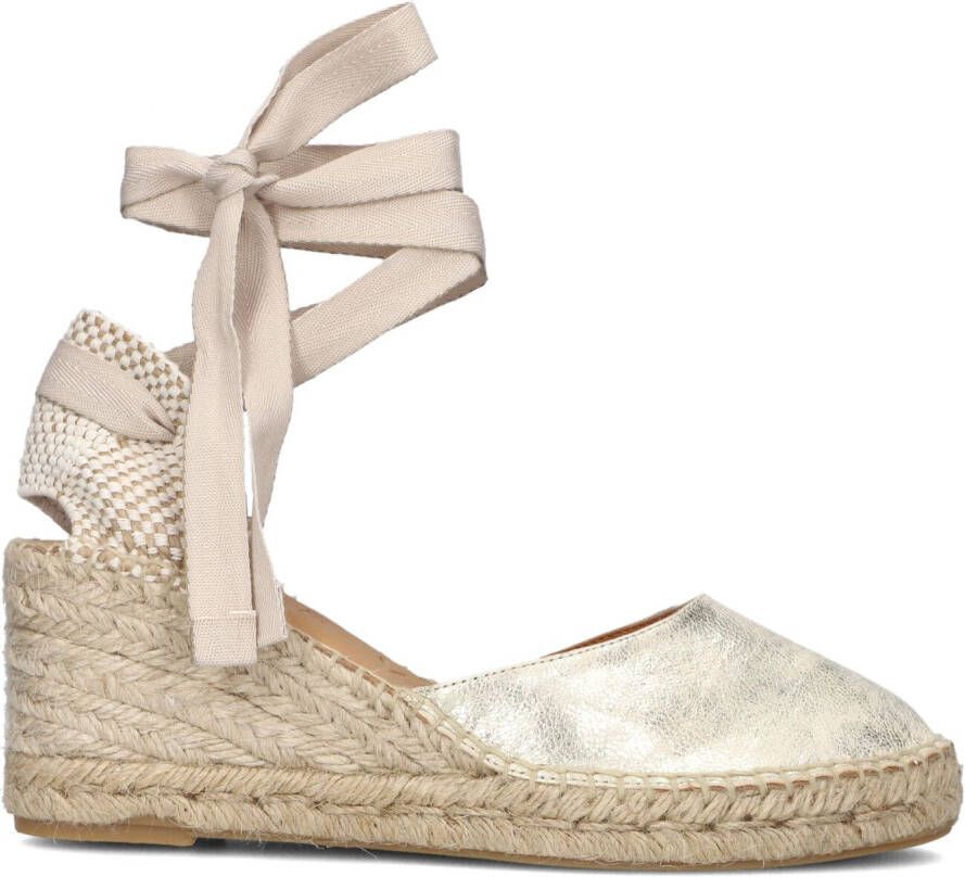 NOTRE-V Gouden Espadrilles Ciara23.2