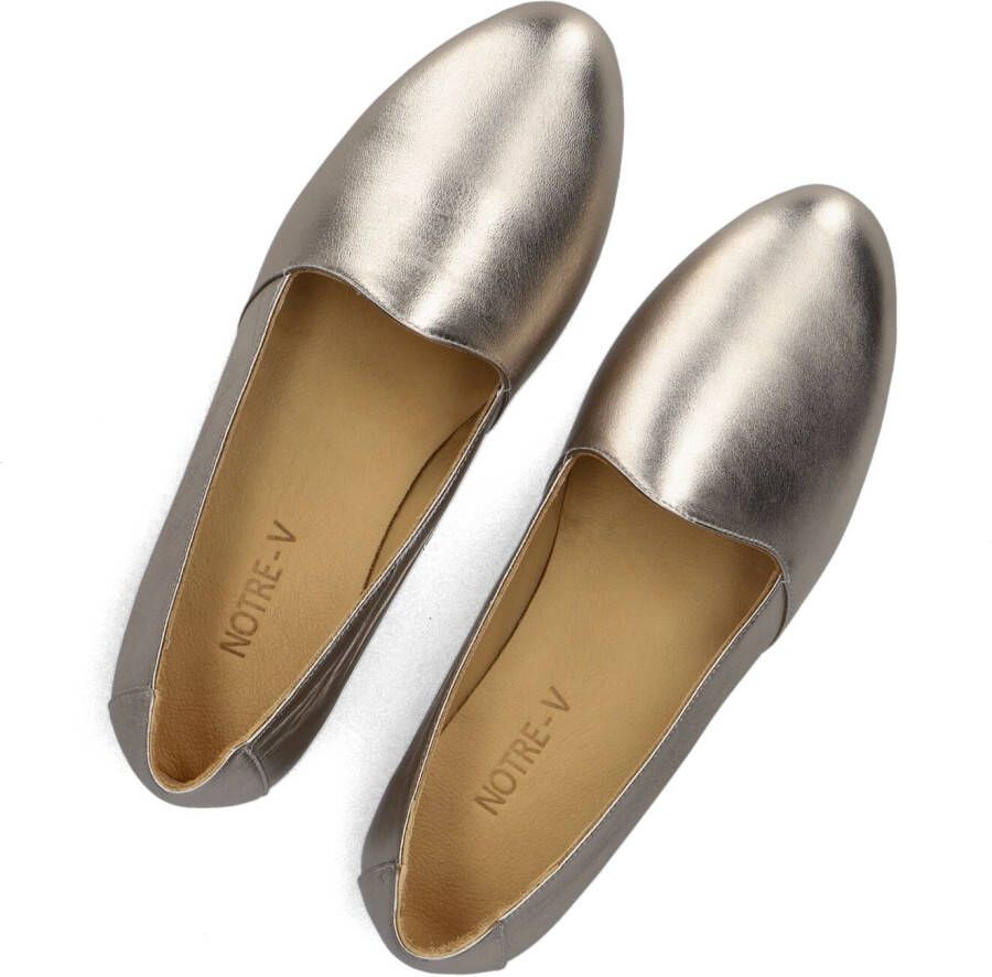 NOTRE-V Gouden Loafers 11869