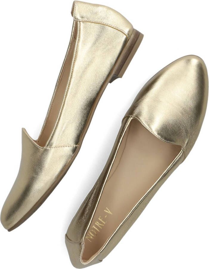 NOTRE-V Gouden Loafers 43576