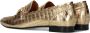 Notre-V 4628 Loafers Instappers Dames Goud - Thumbnail 3