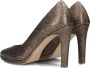 Notre-V Notre V 12501 Pumps High Heels Schoenen Hoge Hak Dames Goud - Thumbnail 3