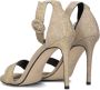 Notre-v Gouden Glitter Pumps Elegant Design Beige Dames - Thumbnail 3