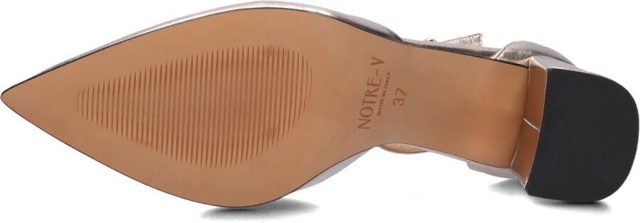 NOTRE-V Gouden Pumps 35514