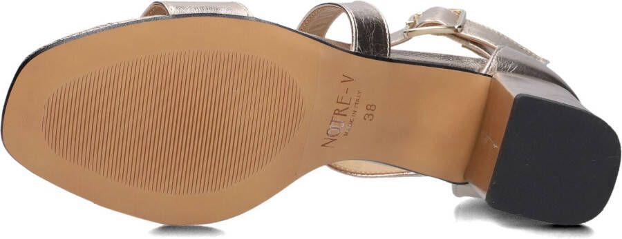 NOTRE-V Gouden Sandalen 16036