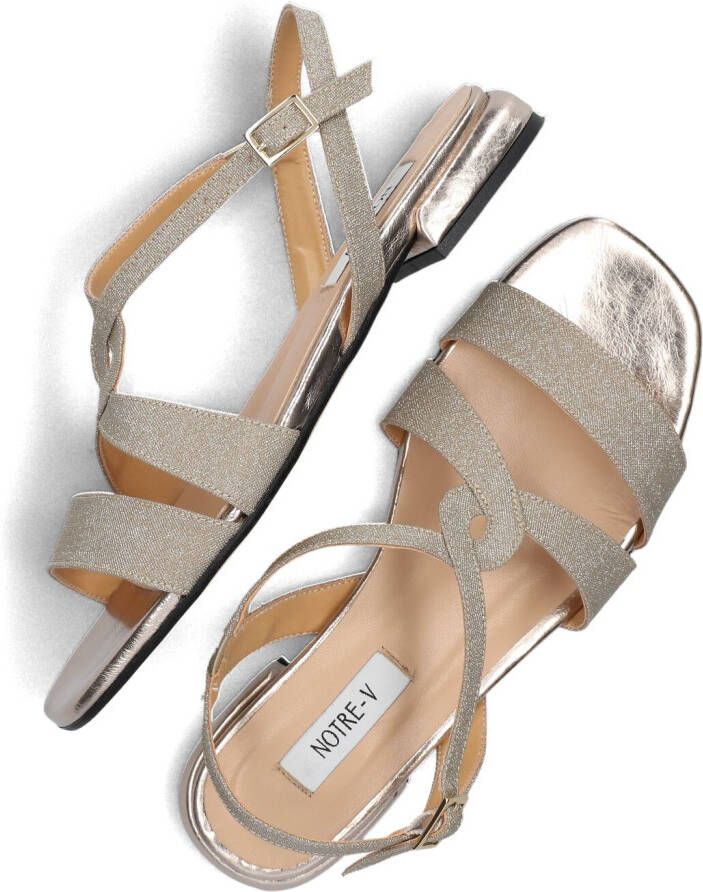 NOTRE-V Gouden Sandalen 21343