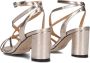 Notre-V 22527 Sandalen Dames Goud - Thumbnail 4