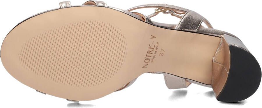 NOTRE-V Gouden Sandalen 22527