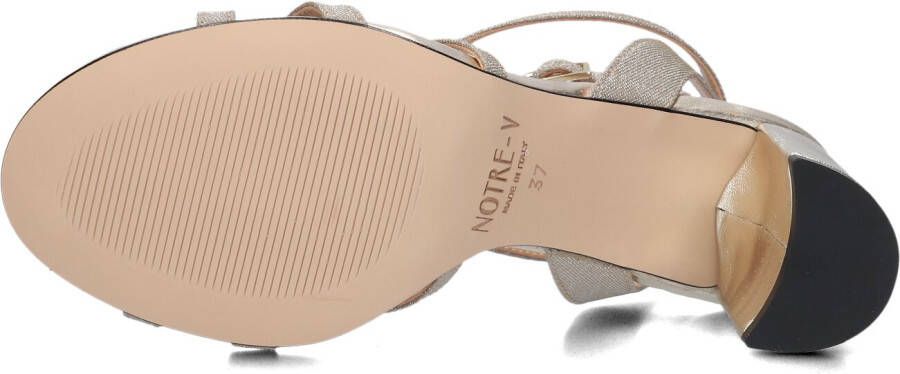 NOTRE-V Gouden Sandalen 22527