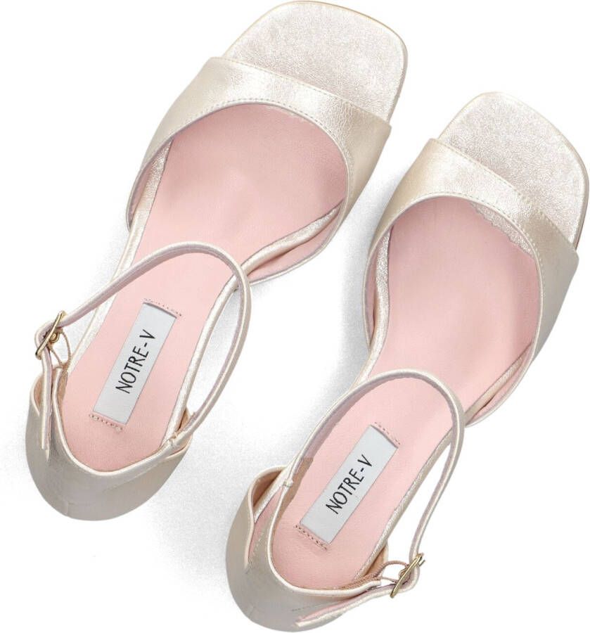 NOTRE-V Gouden Sandalen 2655s